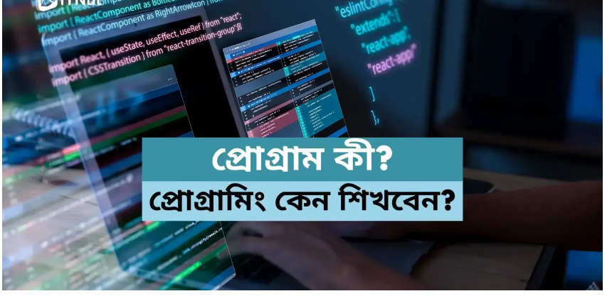 প্রোগ্রাম কী? প্রোগ্রামিং কেন শিখবেন?